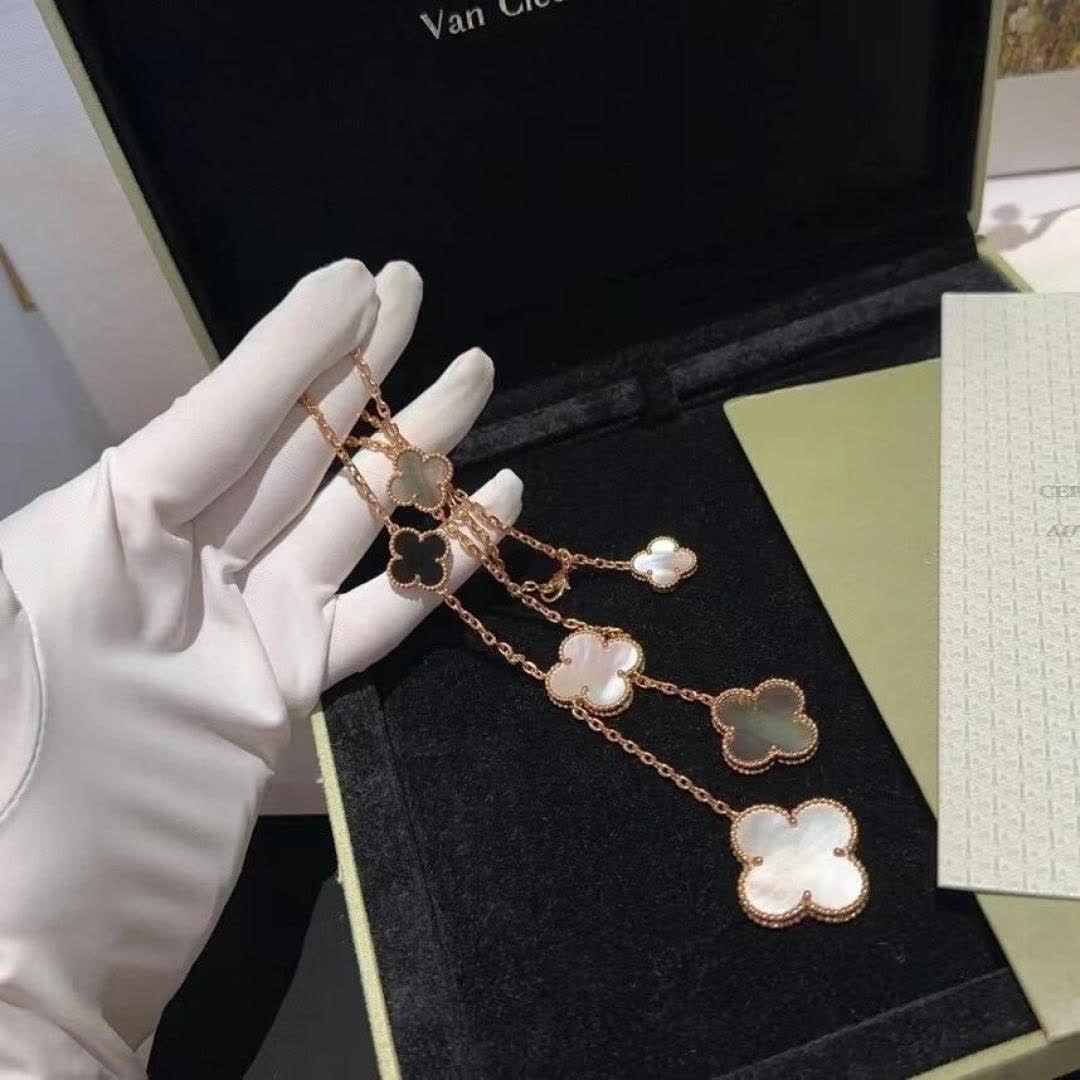 Van Cleef & Arpels Alhambra Gold Necklace